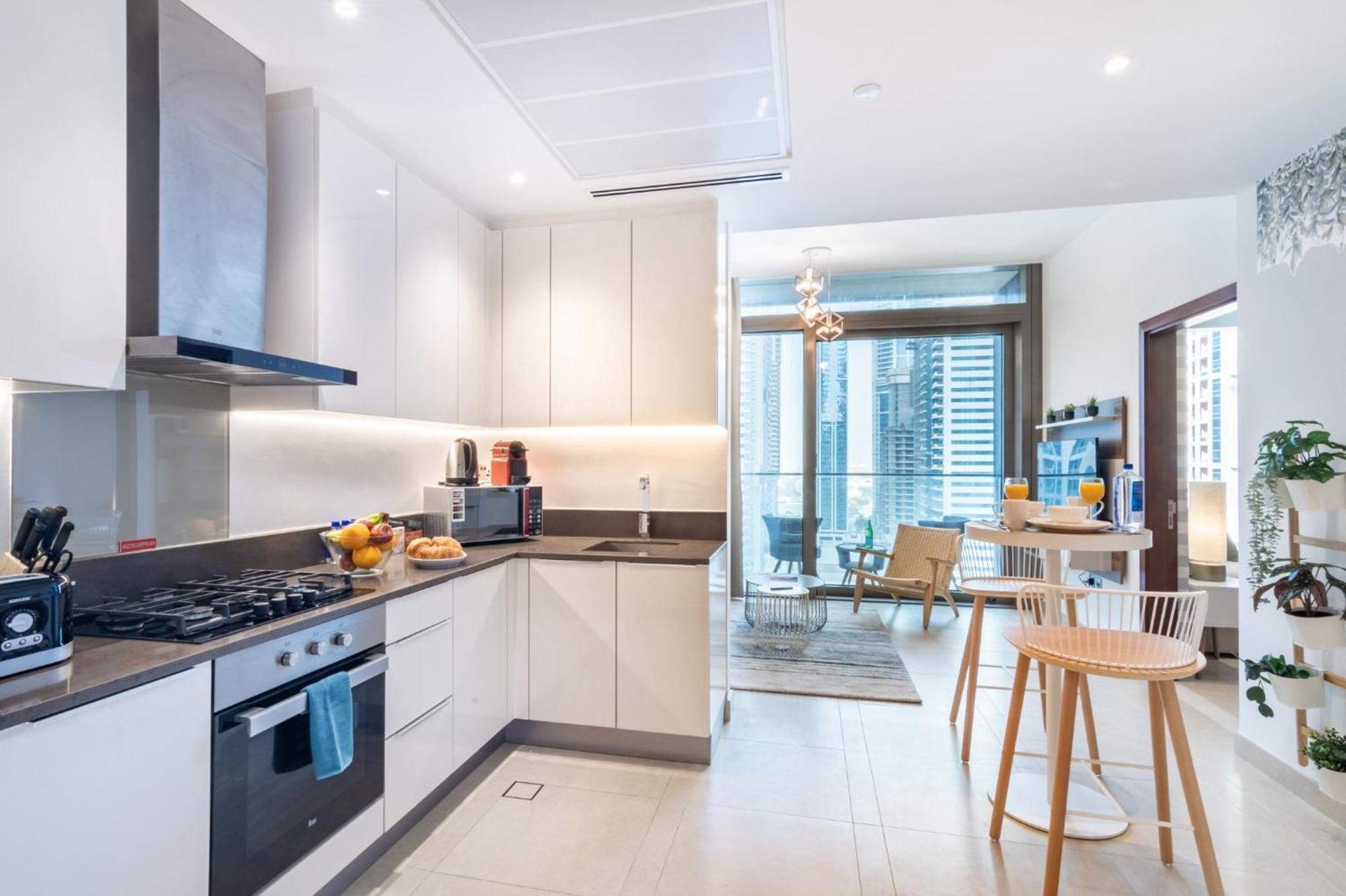 Appartement Marina Gate Cozy 1br, Pool, Gym, & Direct Marina Walk Access *
